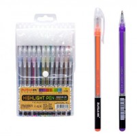 Набір гелевих ручок  24 кольори Highlight Pen HG6120-24