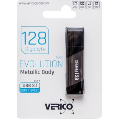 Флешка Verico USB 128Gb MKII Gray USB 3.1 603860
