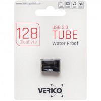 Флешка Verico USB 128Gb Tube Black 602382