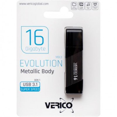 Флешка Verico USB 16Gb MKII Gray USB 3.1 603747