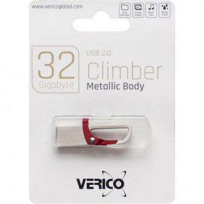 Флешка Verico USB 32Gb Climber Red 603204