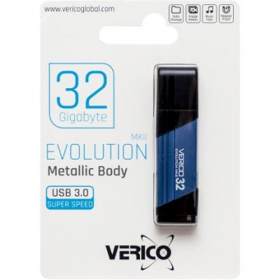 Флешка Verico USB 32Gb MKII Navy Blue USB 3.0 603815
