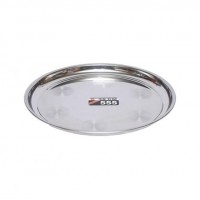 Піднос D30см металевий круглий (потовщена пластина) 08-300-2
