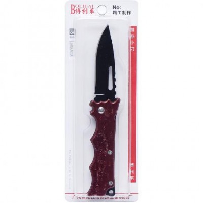 Нож складной карманный 808, 15,5см Красный