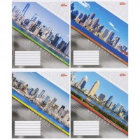 Тетрадь цветная 36 листов, ячейка 3448 N