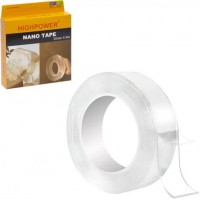 Скотч двосторонній  NANO Tape 3см*5м HP1628/1609 прозорий
