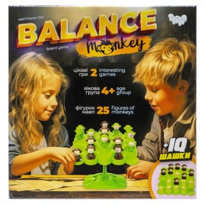 Розвиваюча настільна гра Balance Monkey BalM-01 ДТ-БИ-07104