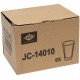 Склянка скло висока 200мл JC-4010