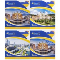 Зошит кольоровий 48 аркушів, лінія 3585 N