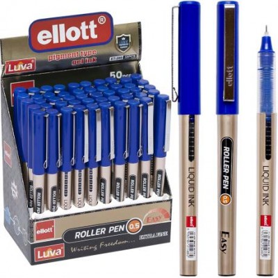 Ручка гелева Ellott ET289-50 вітрина, синя