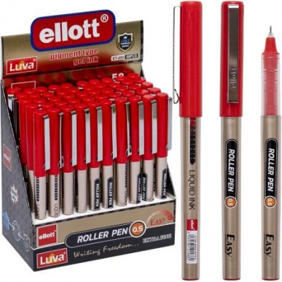 Ручка гелева Ellott ET289-50 вітрина, червона