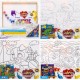 Креативна творчість Розмальовка за номерами Coloring by numbers 31см*31см ДТ-ОО-09417