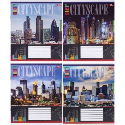 Зошит кольоровий 18 аркушів, клітинка 3669