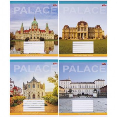 Зошит кольоровий 48 аркушів, клітинка 3456