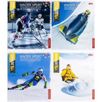 Зошит кольоровий 36 аркушів, клітинка 3472