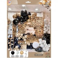 Набір повітряних куль 82шт  для створення фотозони - арки HY-04327