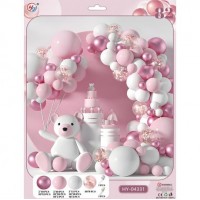 Набір повітряних куль 82шт для створення фотозони - арки HY-04331