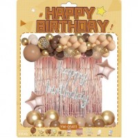 Набір повітряних куль 57шт для створення фотозони - арки YW-05411 зі шторкою Водоспад