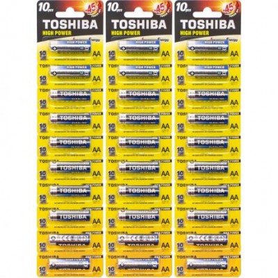 Батарейка Toshiba LR06 HP Alkaline BP 1х10 6477656