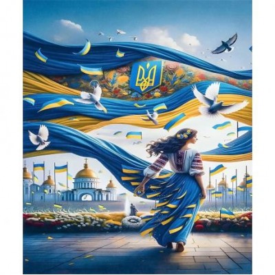 Алмазний живопис 40х50 IMAGE17 у картонній коробці
