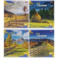 Зошит кольоровий 96 аркушів, клітинка 3743