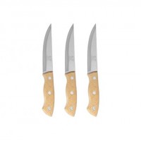 Ніж кухонний металевий з дерев’яною ручкою 23см (уп 12шт)SM-5081