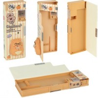 Шкільний пенал з об'ємною 3D-фігуркою Capybara 577-1