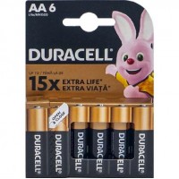 Батарейка Duracell 06 АА по 6штуки