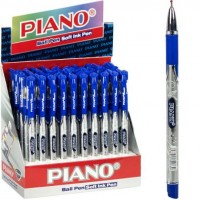 Ручка масляна Classic PIANO кольоровий корпус PT-195-C синя