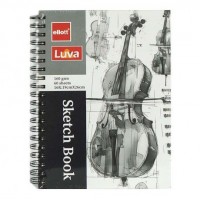 Альбом для ескізів А5 60аркушів, 160 г/м² Sketch Book CLBZ-001-16K на спіралі