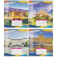 Зошит кольоровий 48 аркушів, клітинка 3811