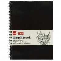 Альбом для ескізів А5 30аркушів, 160 г/м² Sketch Book CLBZ-003-16K на спіралі