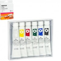Фарби 12 мл Art Ranger 6 кольорів Oil WO0612C Фарби 12 мл Art Ranger 6 кольорів Oil WO0612C