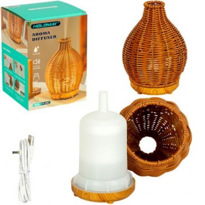 Зволожувач повітря з LED-підсвічуванням AROMA DIFFUSER KP-6005