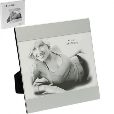 Фоторамка 10×15 см  Silver 4R AL002H6S
