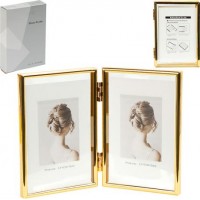 Фоторамка на 2 фото  10×15 см  GOLD 4R 12001F6G