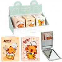 Дзеркало косметичне кишенькове ZT185-2642A прямокутне