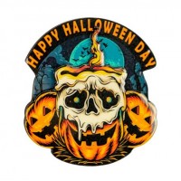 Магніт декоративний на Halloween 716