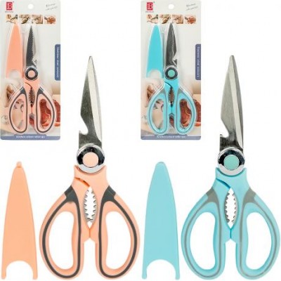 Ножиці кухонні універсальні з горіхоколом та відкривачкою BL-02A Ножиці кухонні універсальні з горіхоколом та відкривачкою BL-02A