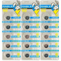 Батарейка RABLEX таблетка 3V CR1220