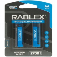 Акумулятори RABLEX АА 2700 1.2V, що перезаряджаються 001261