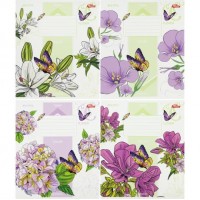 Зошит кольоровий 12 аркушів, коса з доп.лініей 3854 Зошит кольоровий 12 аркушів, коса з доп.лініей 3854