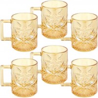 Чашка тонована скляна 250мл DM254-2