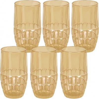 Склянка тонована скляна 450мл DSKB502-2B Золото