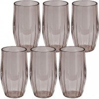 Склянка тонована скляна 450мл DSKB502-2D Чорний