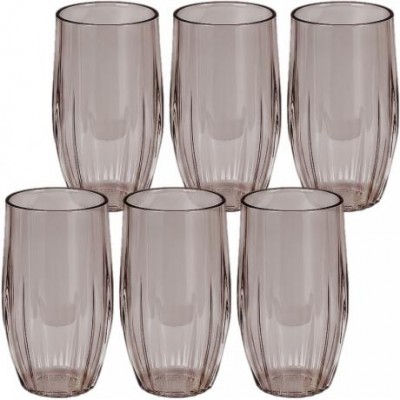 Склянка тонована скляна 450мл DSKB502-2D Чорний