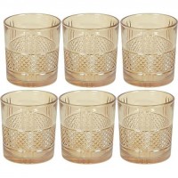 Склянка тонована скляна 340мл KB103-2 Золото