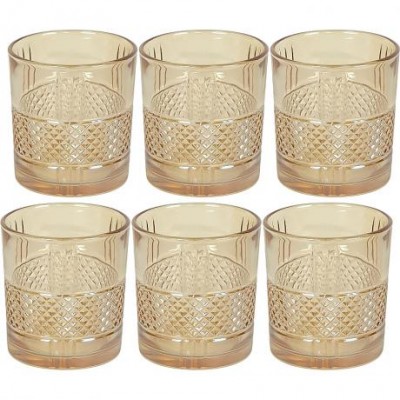 Склянка тонована скляна 340мл KB103-2 Золото