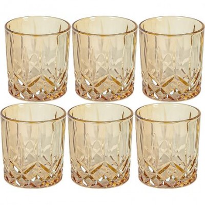 Склянка тонована скляна 340мл KB036-2 Золото