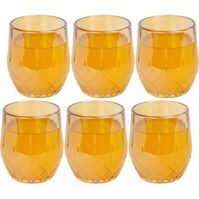 Склянка тонована скляна 320мл DSKB502-1B Золото